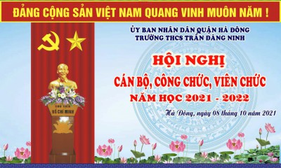 Hội nghị cán bộ, công chức, viên chức năm học 2021 - 2022