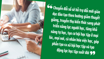 Chủ đề: “Chuyển đổi số và cơ hội học tập suốt đời cho tất cả mọi người trong bối cảnh đại dịch Covid-19”