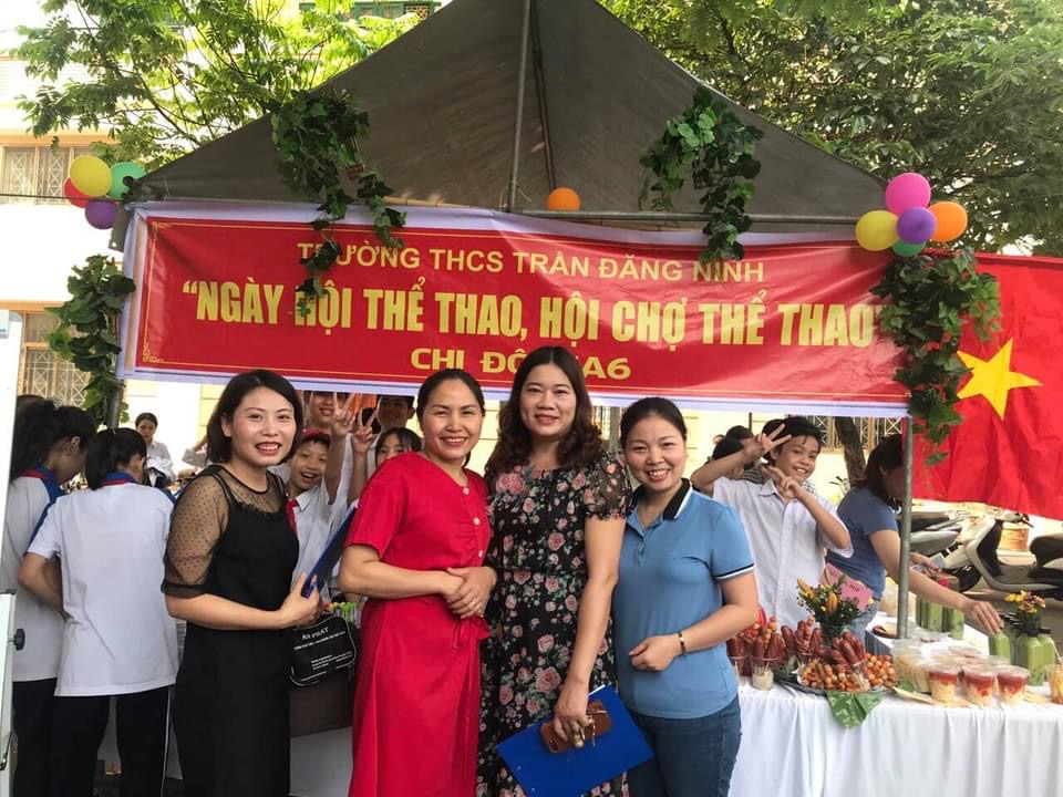 "NGÀY HỘI TH?THAO, HỘI CH?TH?THAO" CỦA TRƯỜNG THCS TRẦN ĐĂNG NINH